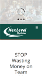 Mobile Screenshot of nexlevelchallenge.com